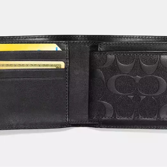 Coach 3 In 1 Wallet In Signature Leather - Picture 2 of 2
